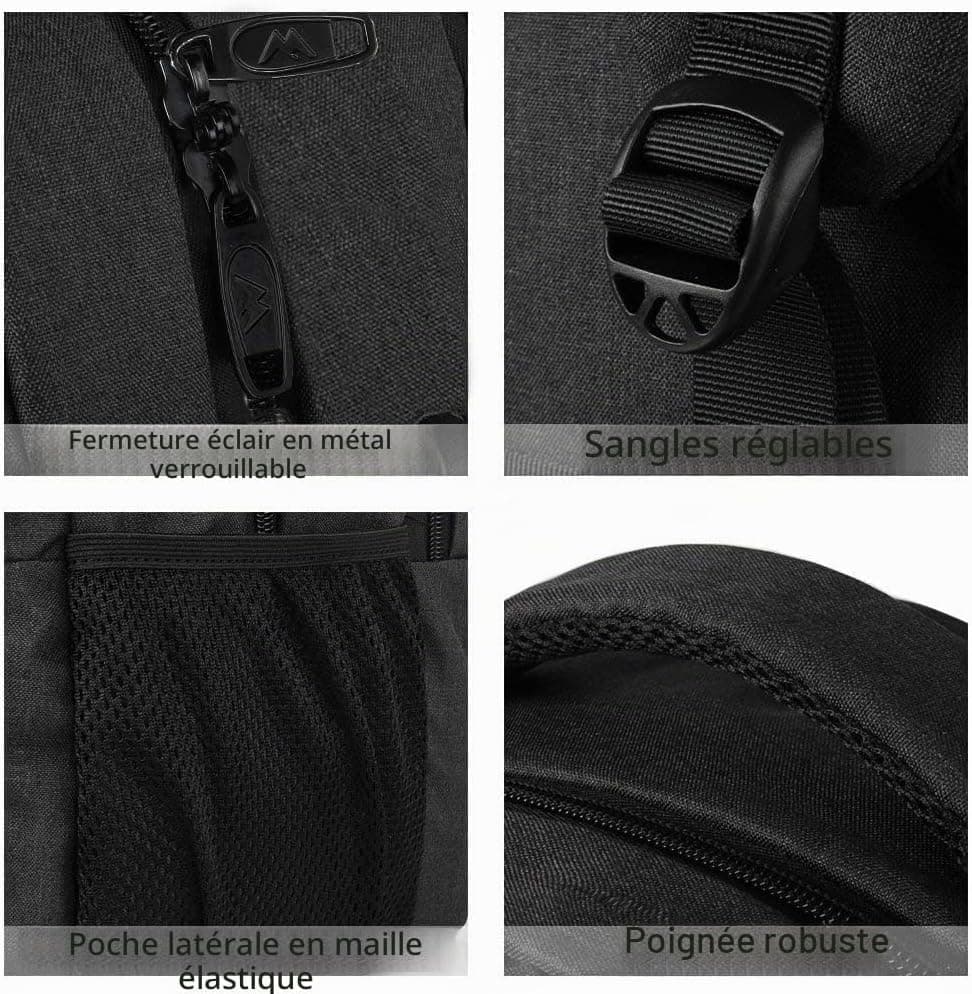 MATEIN Sac à Dos Ordinateur Portable 15.6 Pouces, Sac à Dos PC Portable