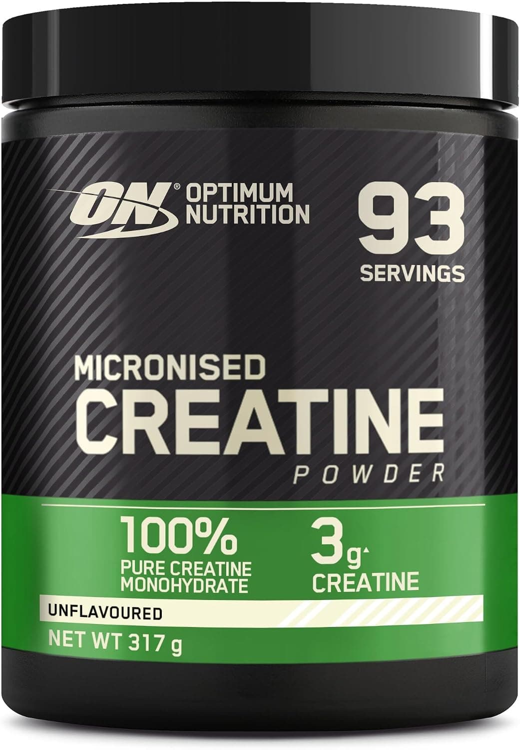 Optimum Nutrition Micronised Creatine Monohydrate en Poudre, 317g