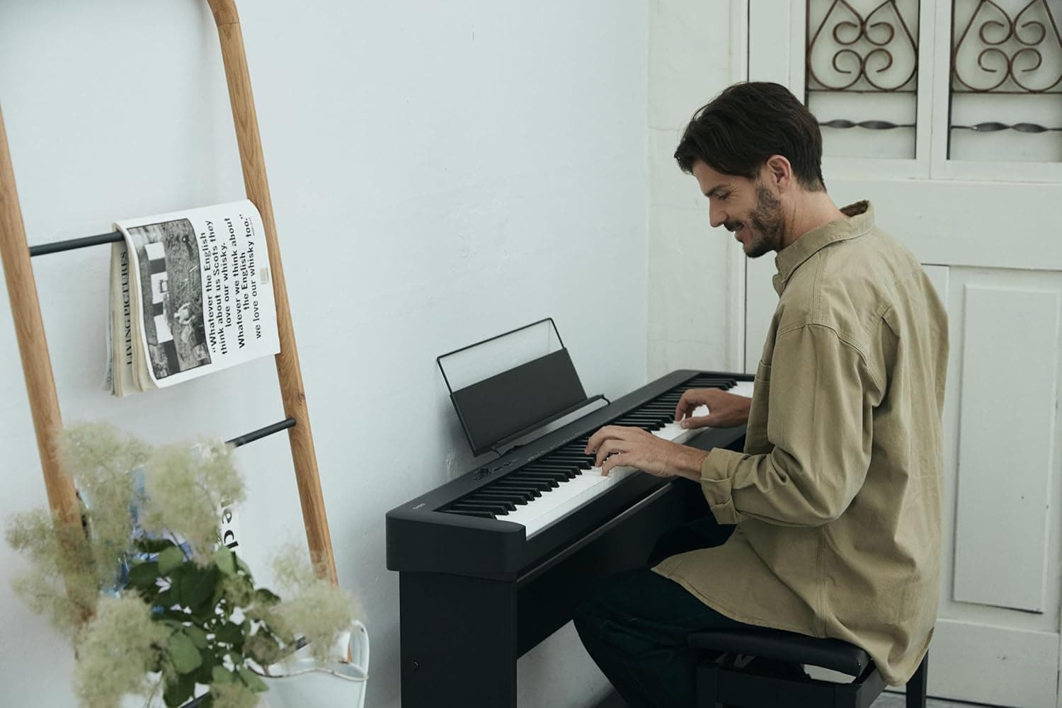 Casio CDP-S110BK Piano Numérique 88 Touches Pondérées, 10 sons, Noir