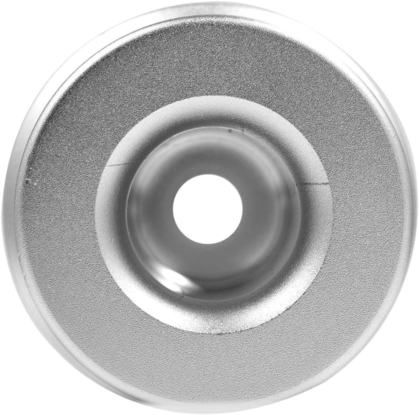 Supports de Rasage, Support Rasoir, Support de raser de Zinc Base de raser Base de raser Support de raser sécurité Stable Confortable Argenté, Cercle