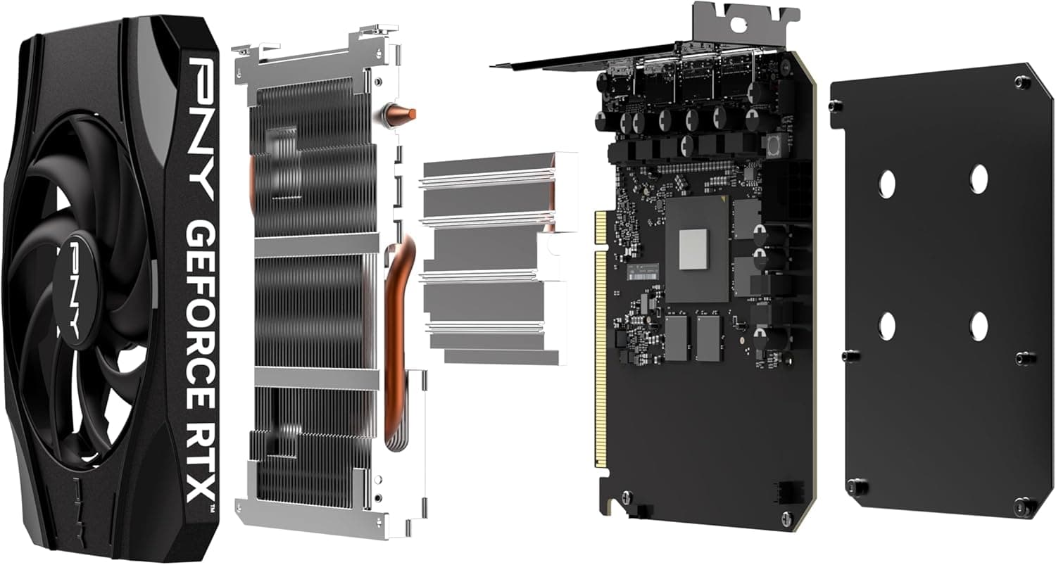 PNY Carte Graphique GeForce RTXTM 5050 8Go DLSS 4