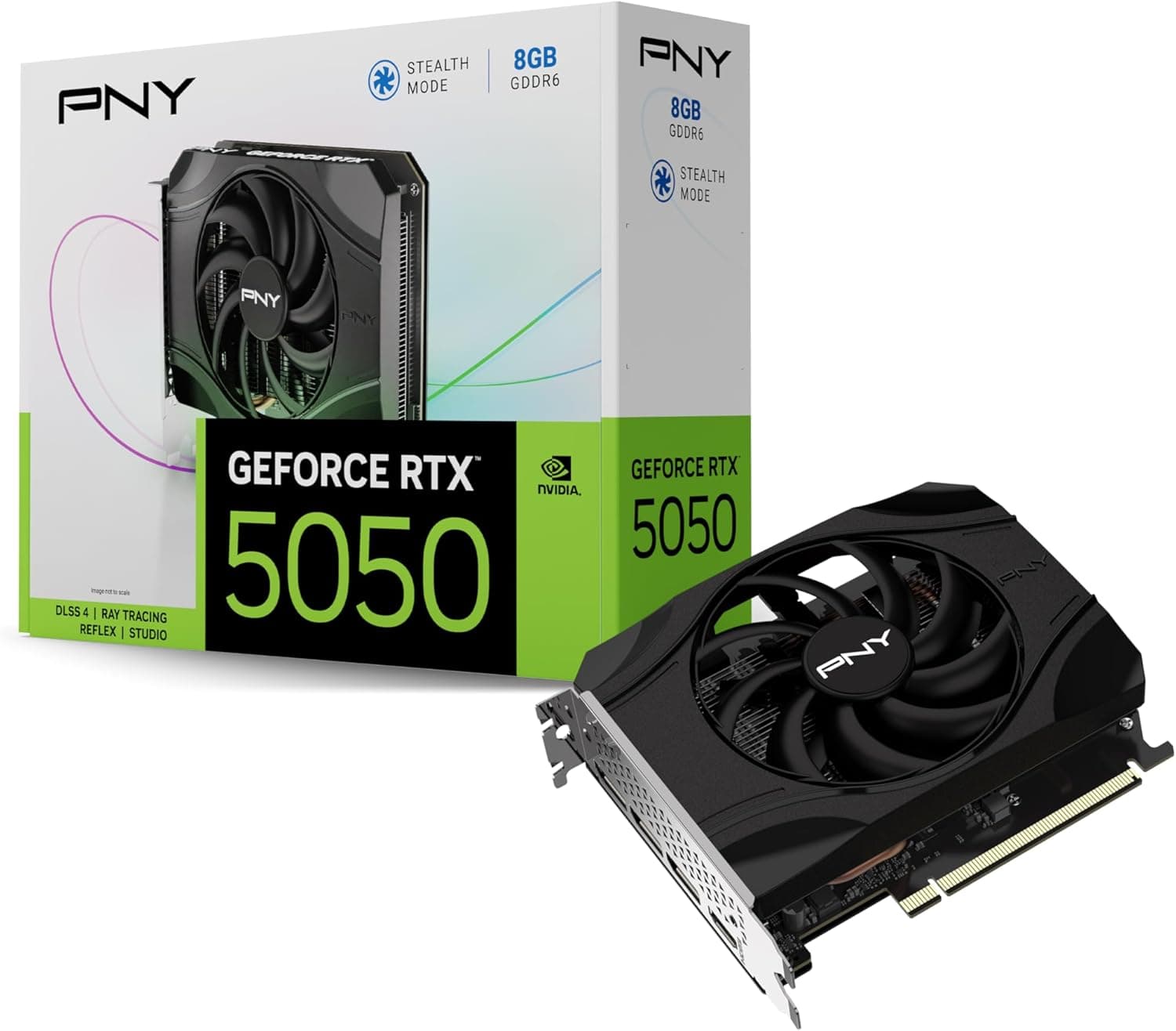 PNY Carte Graphique GeForce RTXTM 5050 8Go DLSS 4