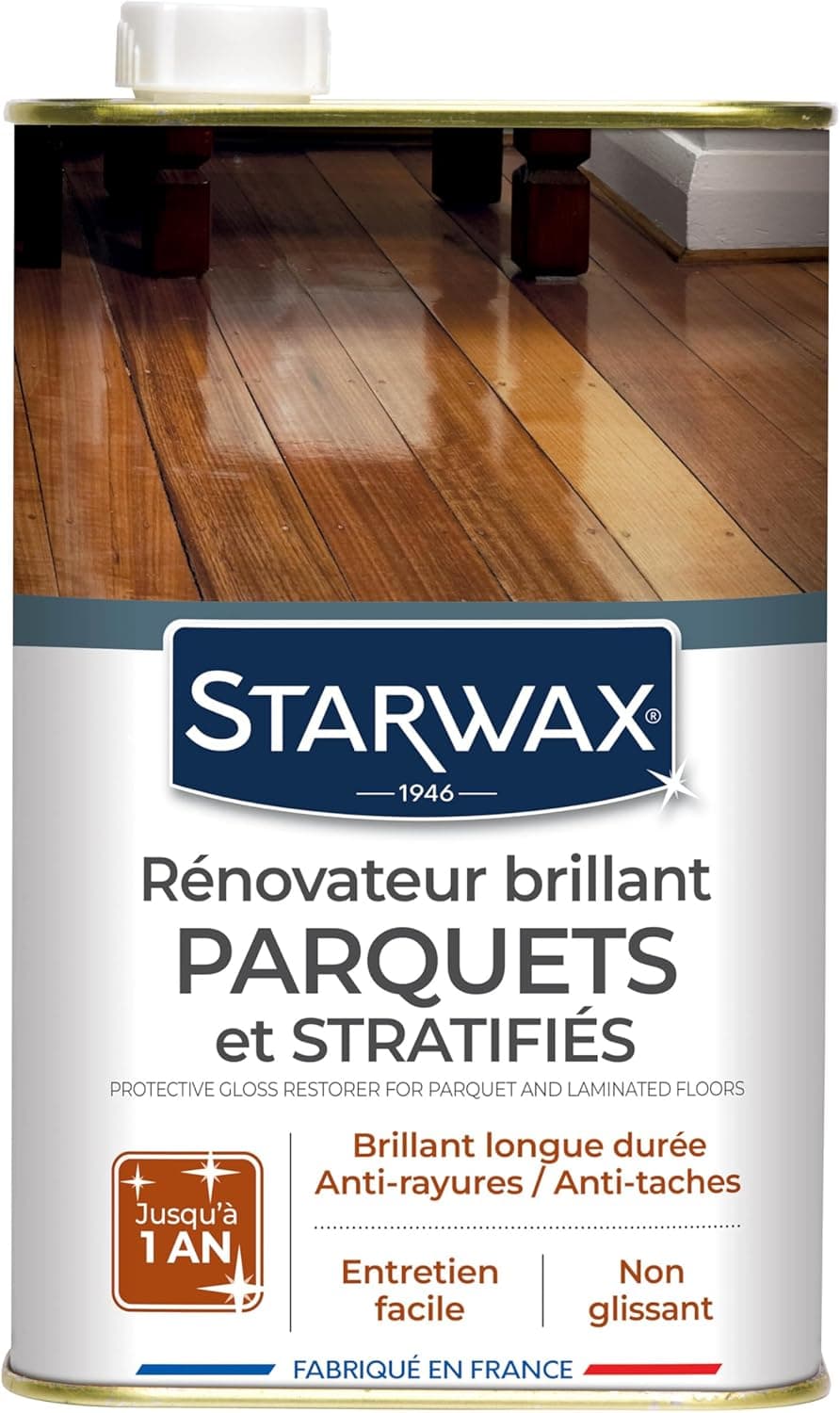 STARWAX Rénovateur brillant parquets, 1L