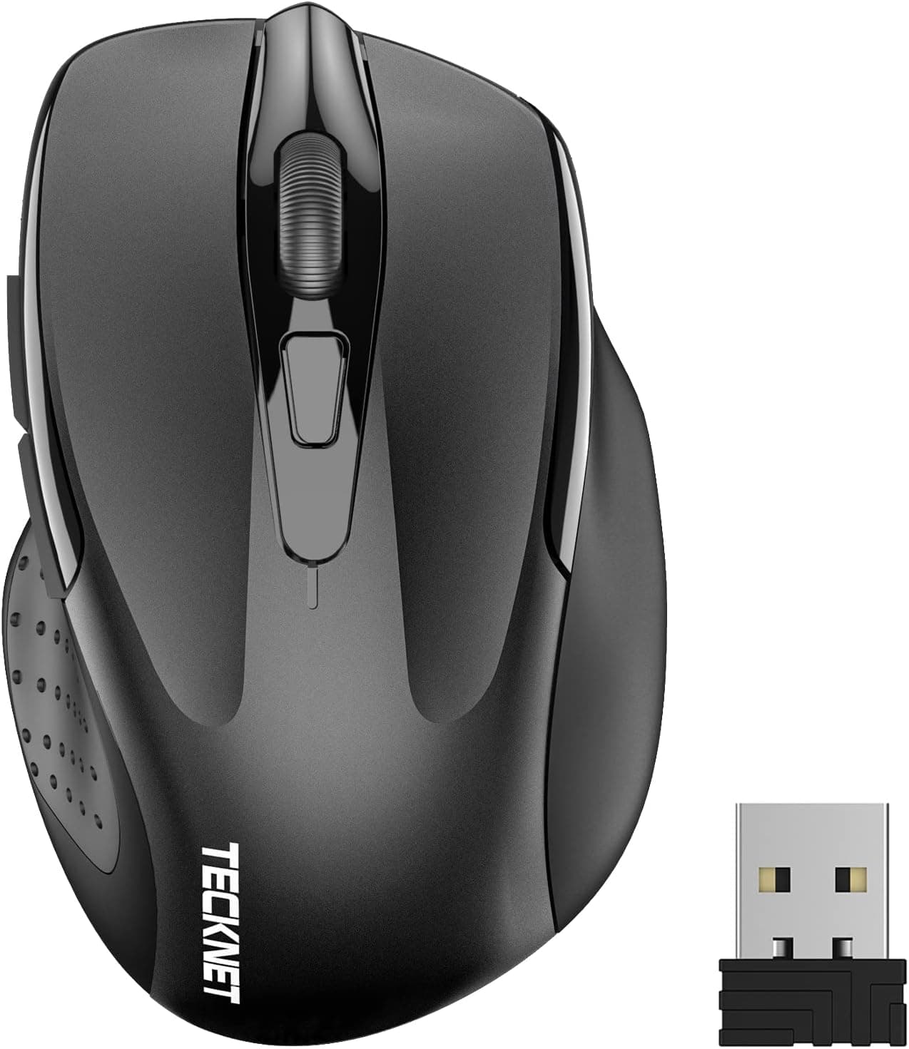 TECKNET Souris sans Fil avec Récepteur USB 2,4 GHz, Souris Ordinateur