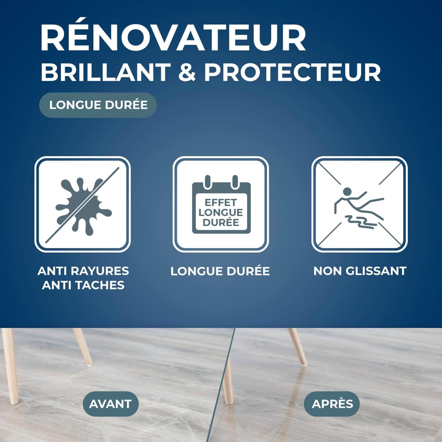 STARWAX Rénovateur brillant parquets, 1L