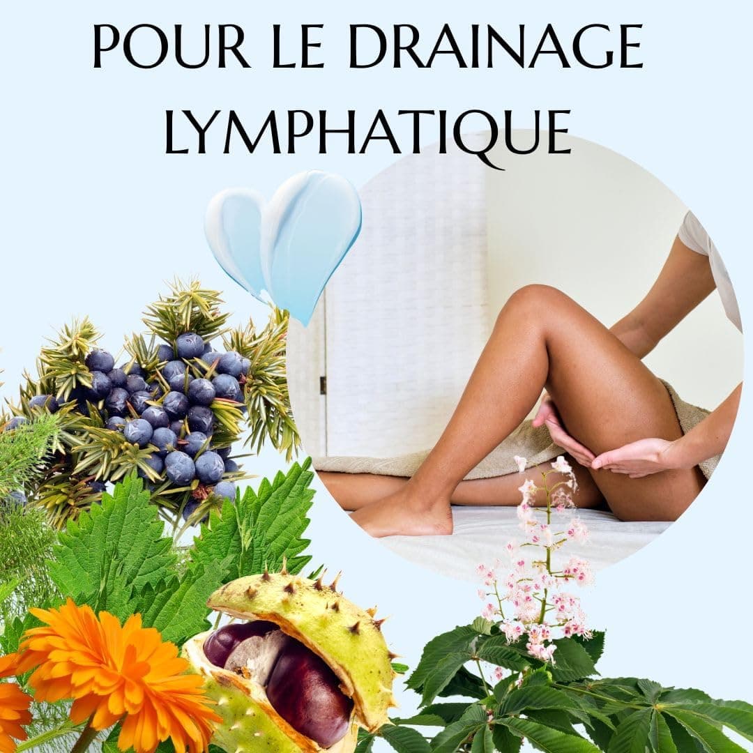 Green idea - Gel Lymforegen - Stimule le système lymphatique avec 15 herbes et huiles essentielles - régénération efficace - favorise le drainage lymphatique - Formule active d'herbes (200)
