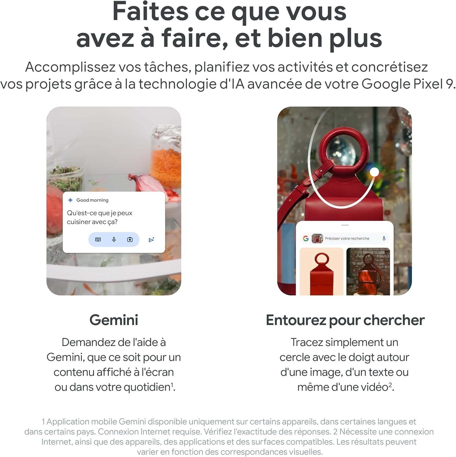 Google Pixel 9, 128 Go, Obsidian (Reconditionné)