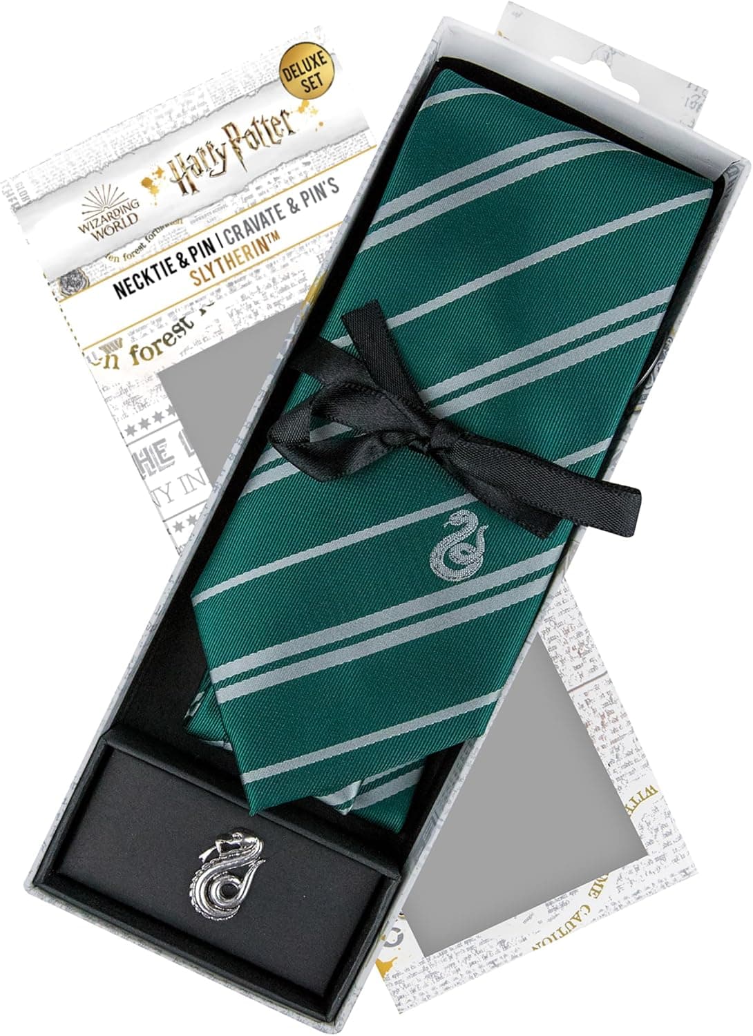 Cinereplicas - Harry Potter - Cravate avec Pin's - Edition Deluxe