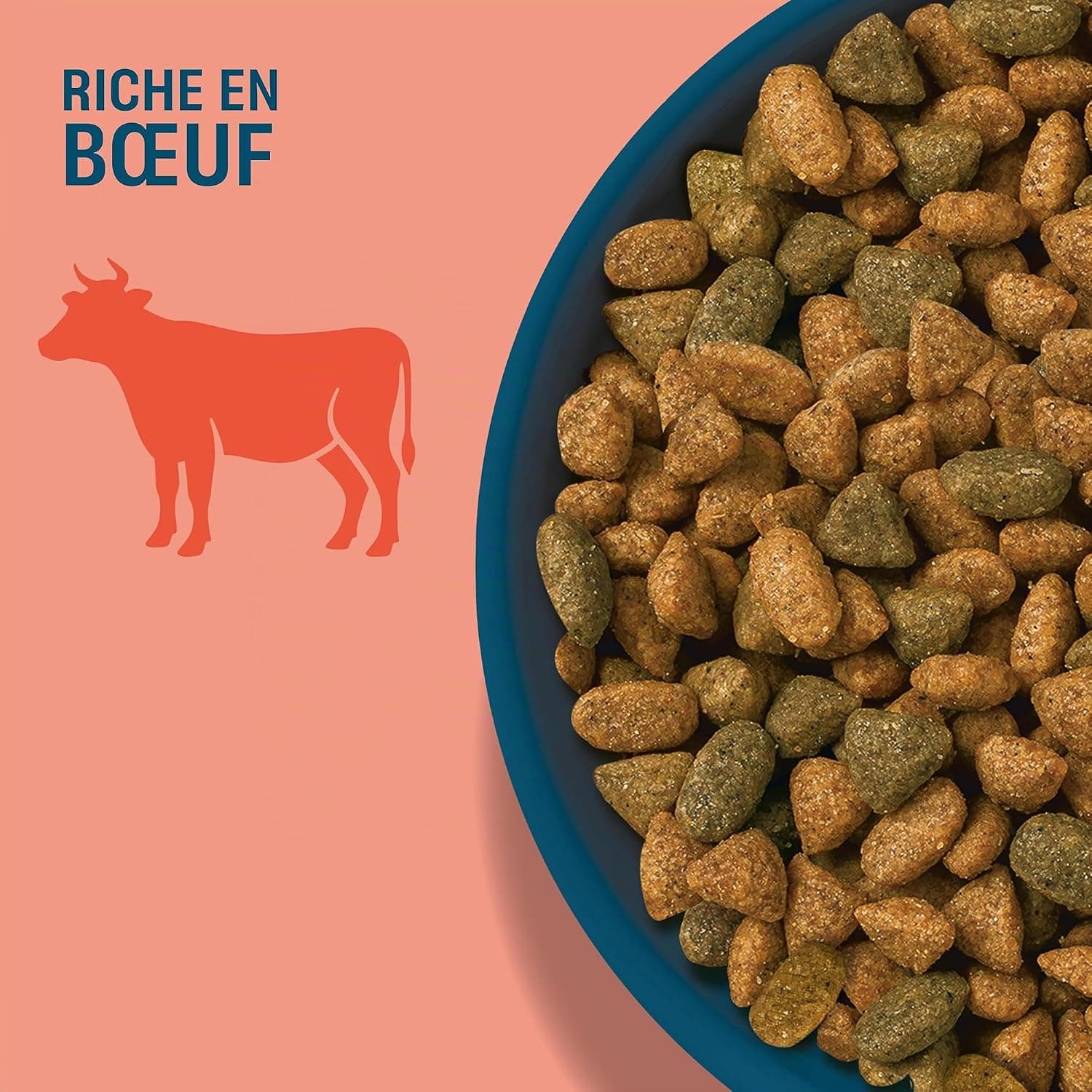 Adult 1+ Croquettes pour Chat 5 x 1,4 kg Bœuf (Pack de 5)