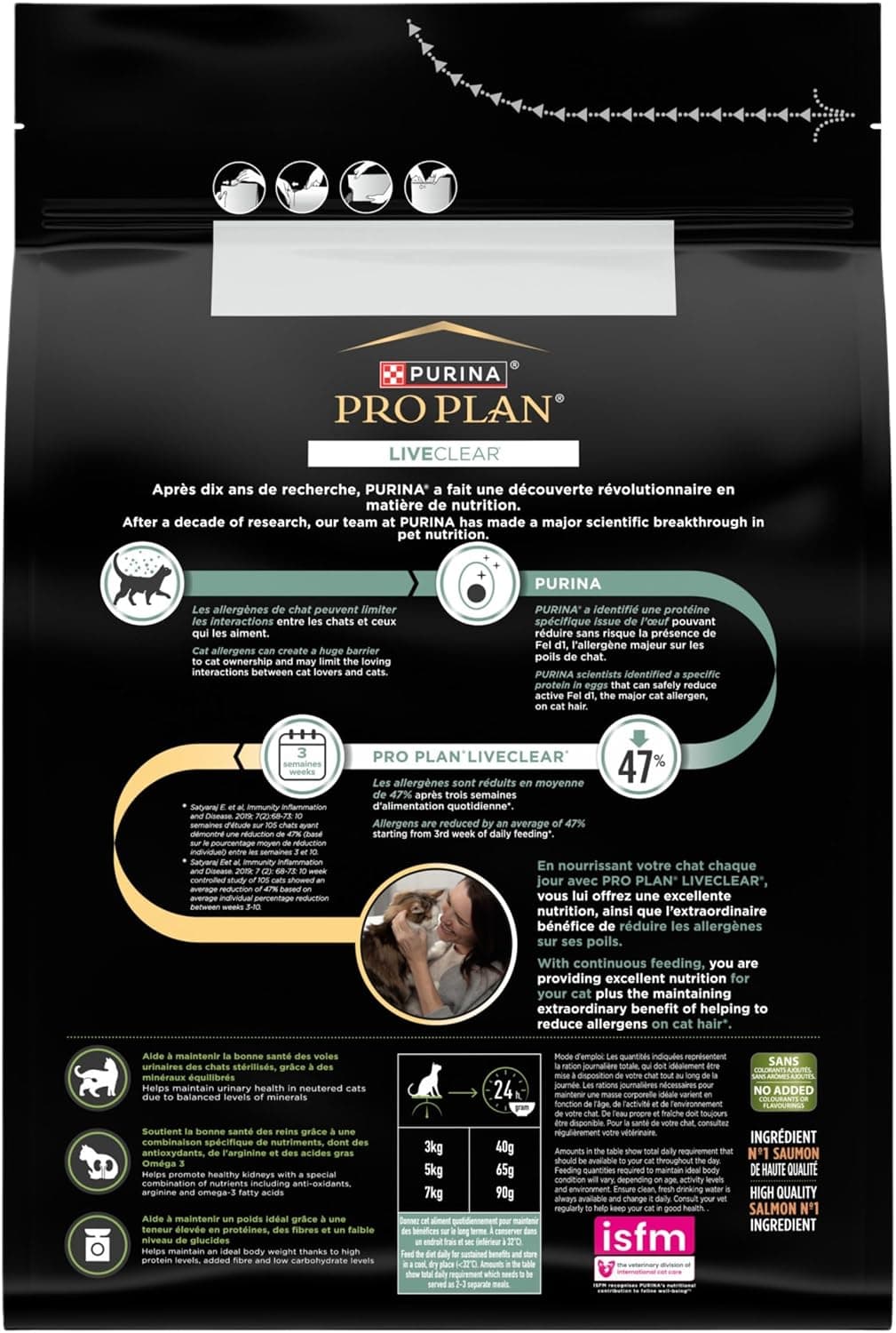 PRO PLAN LIVECLEAR Adulte Stérilisé Saumon 2,8kg