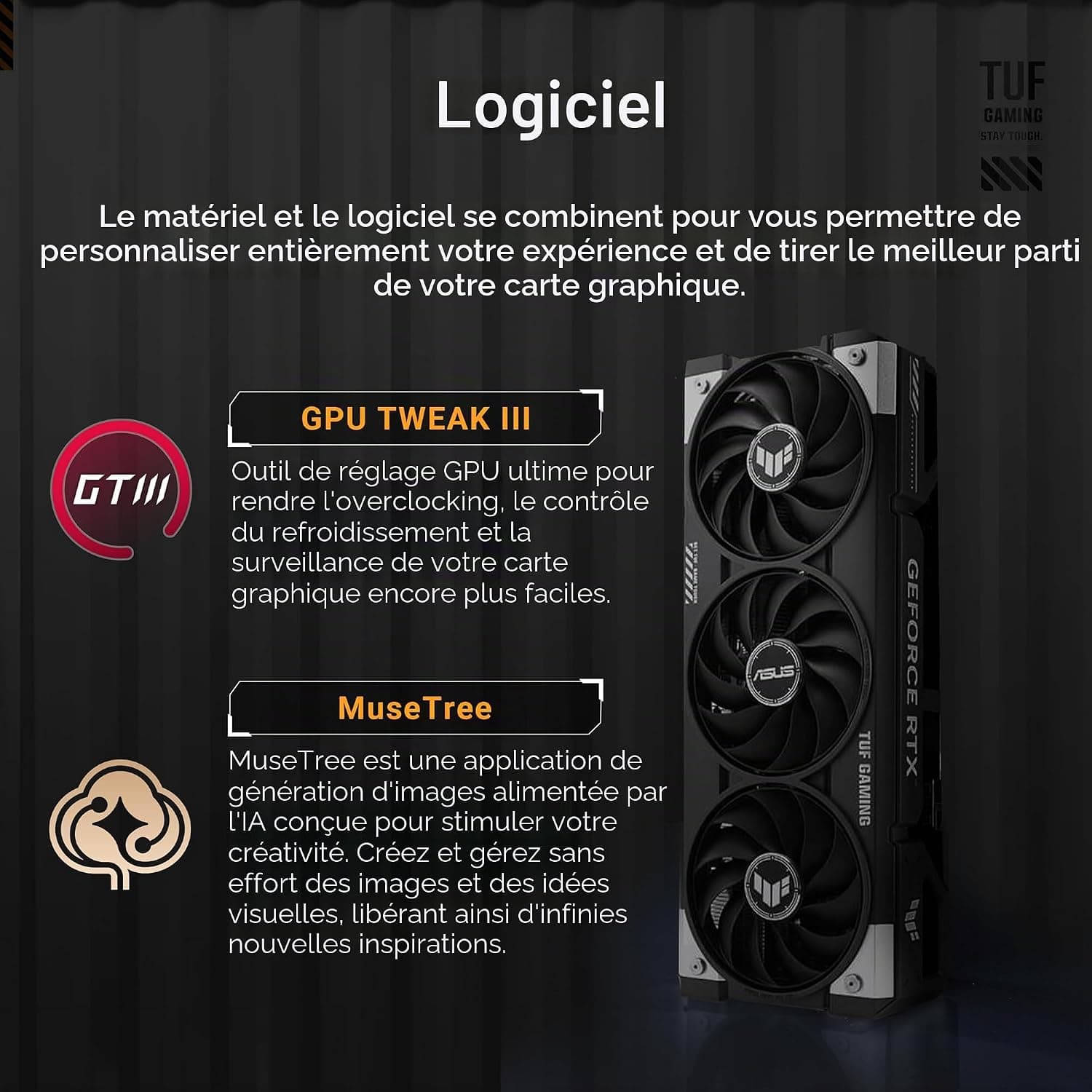 ASUS TUF Gaming GeForce RTX 5060 8GB GDDR7 OC Edition Carte Graphique
