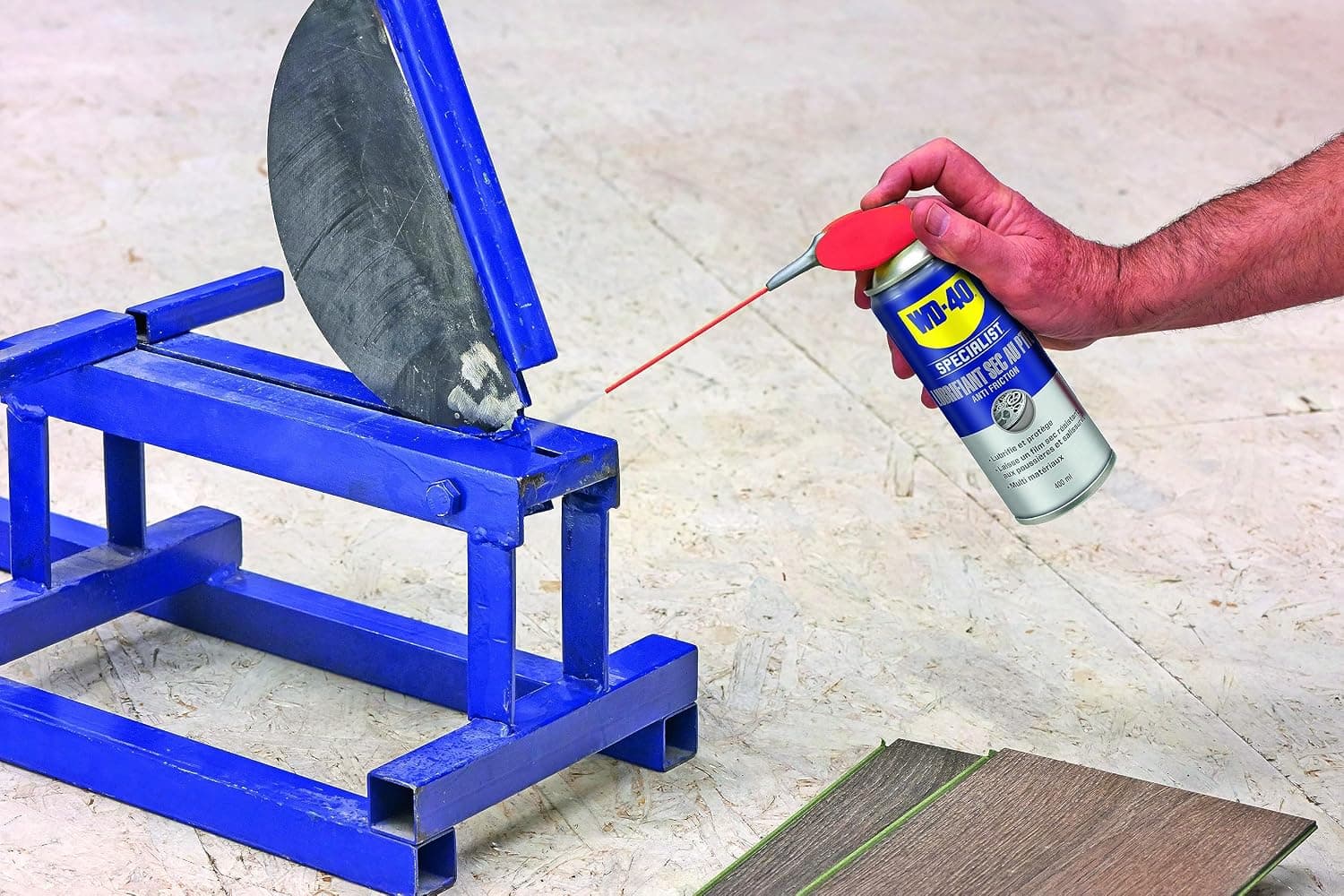WD-40 SPECIALIST Lubrifiant Sec, aérosol 400ml, n'attire pas les saletés