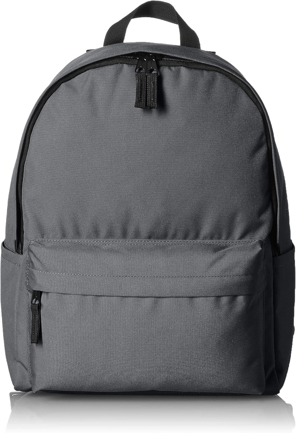 Amazon Basics, Sac à Dos Classique/Décontracté/Scolaire, Gris, Lot de 1