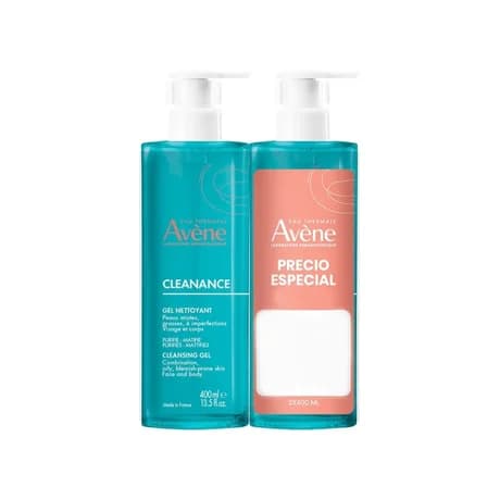 Pack Gel Nettoyant Purifiant Cleanance 2x400 ml