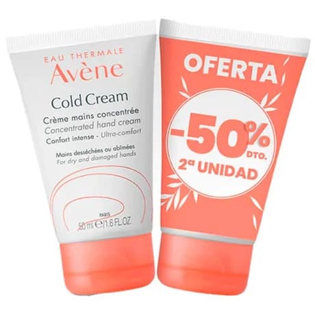 Pack Cold Cream Crème à main concentrée 2x50 ml