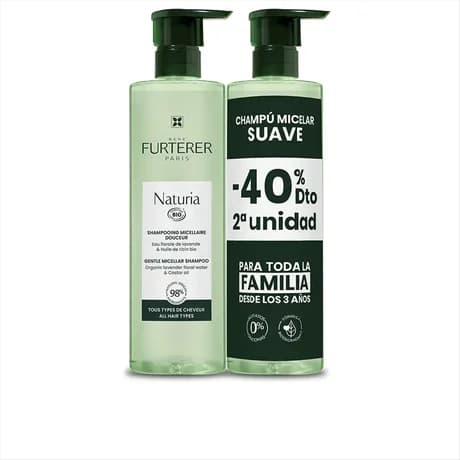 Pack Naturia Shampooing Micelar Suave 2 x 400 ml