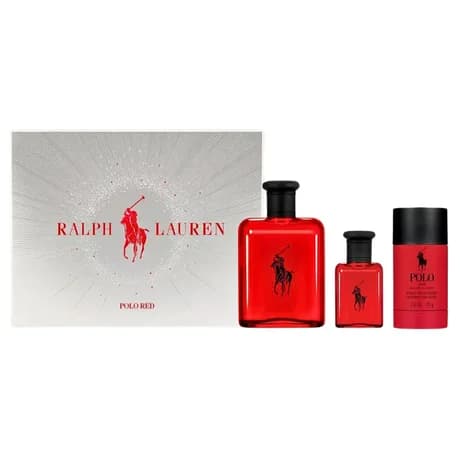 RALPH LAUREN. POLO RED ETV 125ML + SET BE 125 ml + 75 ml + 40 ml