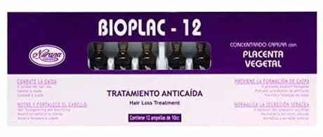 Traitement Capilaire Antichute avec Placenta Vegetal 12 ud